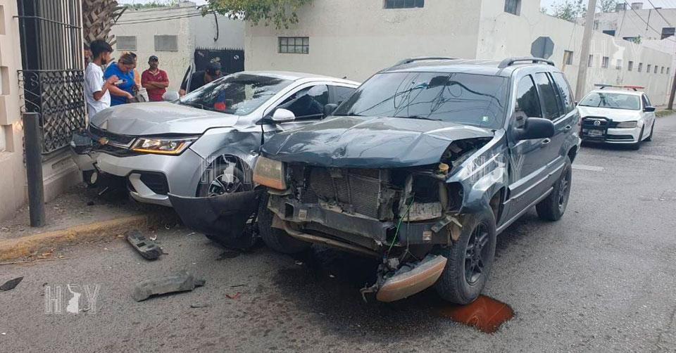 Hoy Tamaulipas - Accidentes en Tamaulipas Una lesionada deja choque la ...