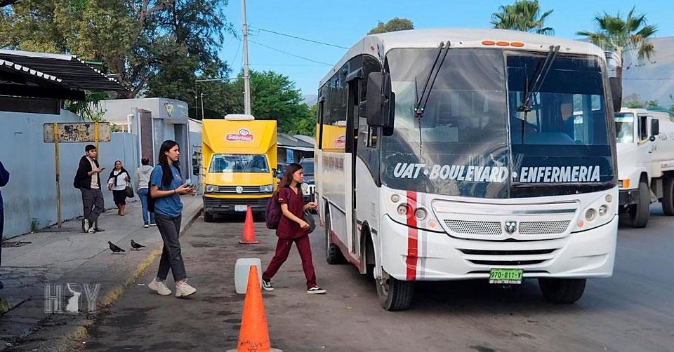 Hoy Tamaulipas - Desesperados choferes del transporte publico en ...