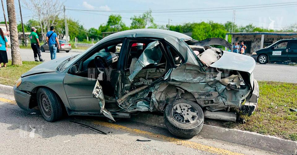 Hoy Tamaulipas - Accidente en Tamaulipas Ebrio sujeto se atraviesa y ...