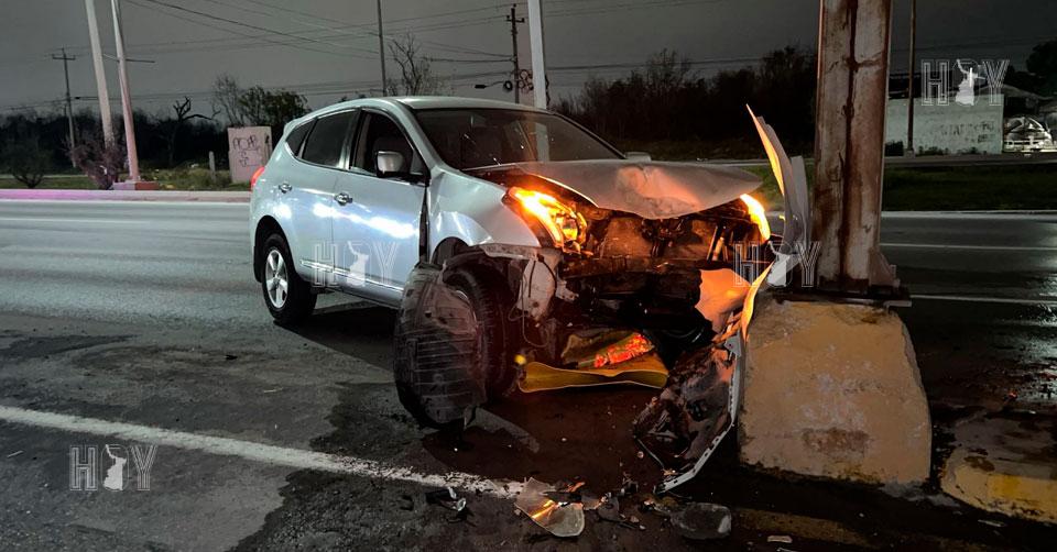 Hoy Tamaulipas - Accidentes en Tamaulipas Ebrio conductor se estrello ...