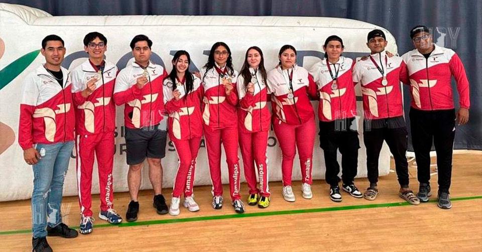 Hoy Tamaulipas - Destaca Tamaulipas en el nacional de esgrima