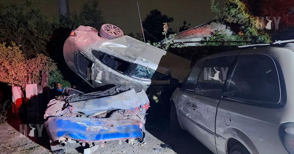 Hoy Tamaulipas - Accidentes en Tamaulipas Veloz conductor volco y cayo ...