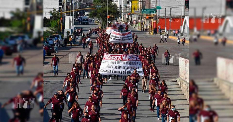 Hoy Tamaulipas - Tamaulipas Preparan desfile del Dia del Trabajo en Reynosa