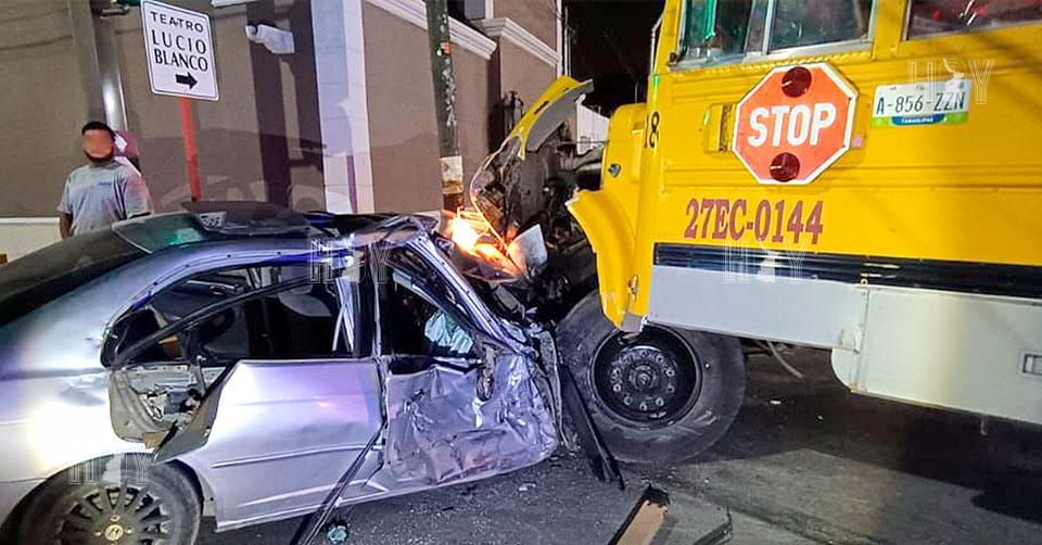 Hoy Tamaulipas - Accidente en Tamaulipas Encontronazo deja una mujer ...
