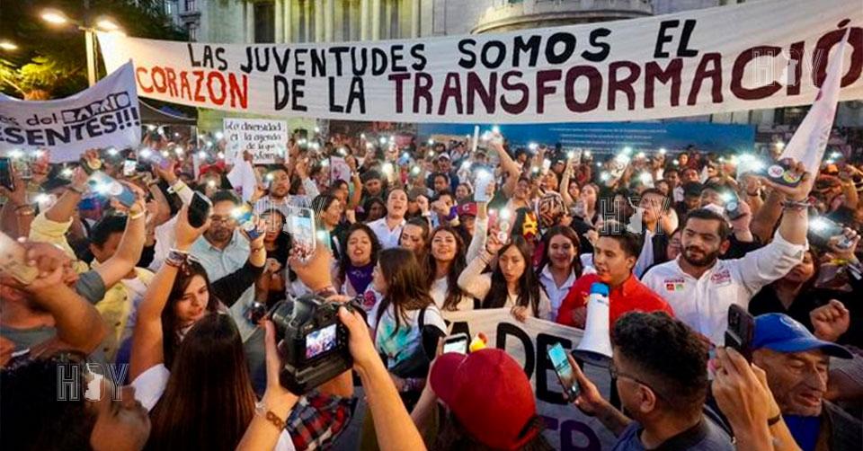 Hoy Tamaulipas - Estudiantes y jovenes de la Ciudad de Mexico respaldan ...