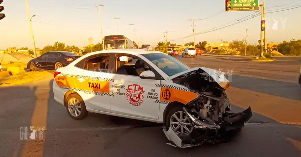 Hoy Tamaulipas - Tamaulipas Choque en Nuevo Laredo deja costosos danios ...