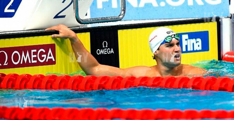 Hoy Tamaulipas - Jorge Iga se despide de la natacion de Juegos Olimpicos