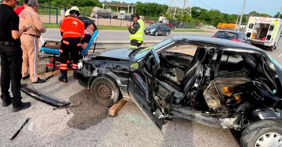 Hoy Tamaulipas - Accidente en Tamaulipas Joven perdio el control de su ...