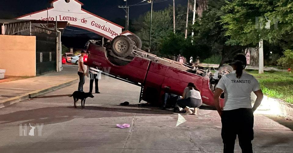 Hoy Tamaulipas - Accidentes en Tamaulipas Ebrio vuelca a metros de su ...