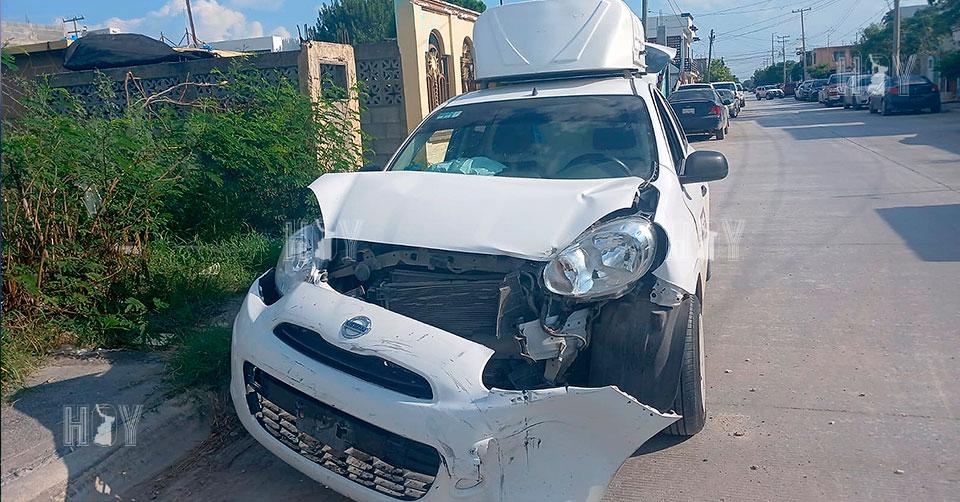 Hoy Tamaulipas - Accidente en Tamaulipas Se pasa alto y provoca choque ...