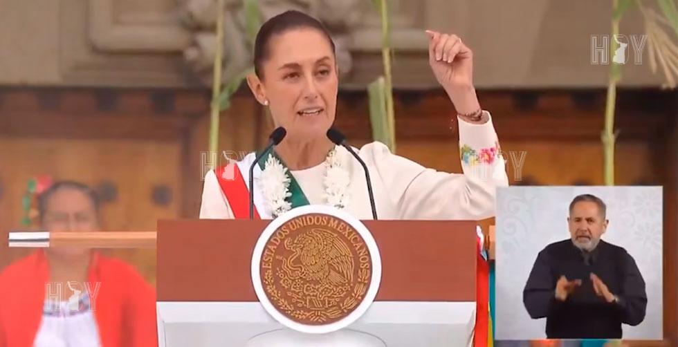 Hoy Tamaulipas - Claudia Sheinbaum inicia su mandato con compromisos de ...