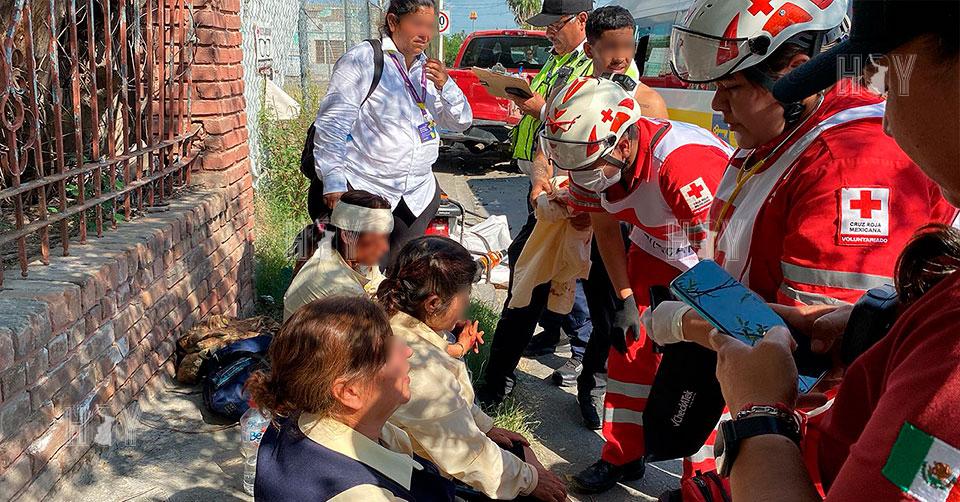 Hoy Tamaulipas - Accidente en Tamaulipas Mujer se marea y causa choque ...