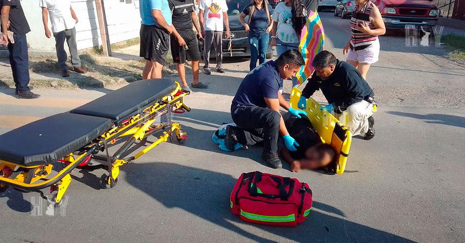 Hoy Tamaulipas - Accidentes en Tamaulipas Mujer ciclista choca contra ...