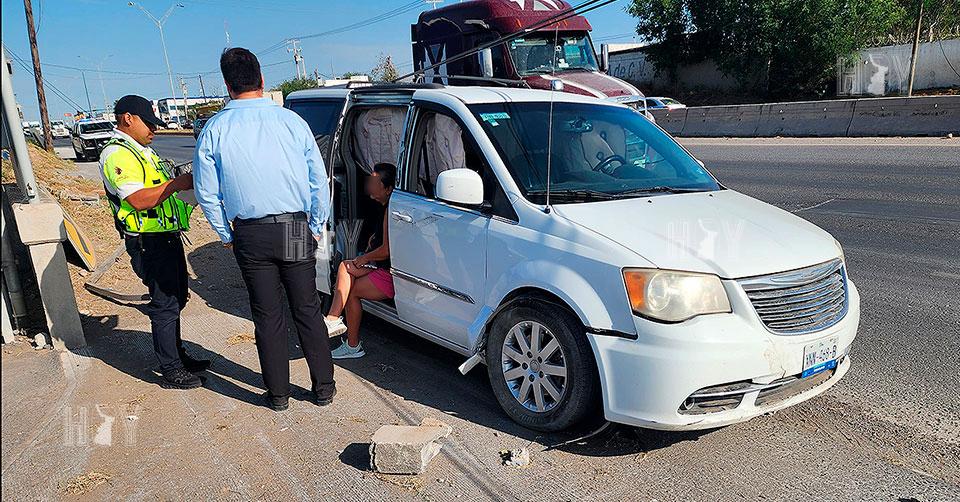 Hoy Tamaulipas - Accidente en Tamaulipas Se estrella contra poste y ...