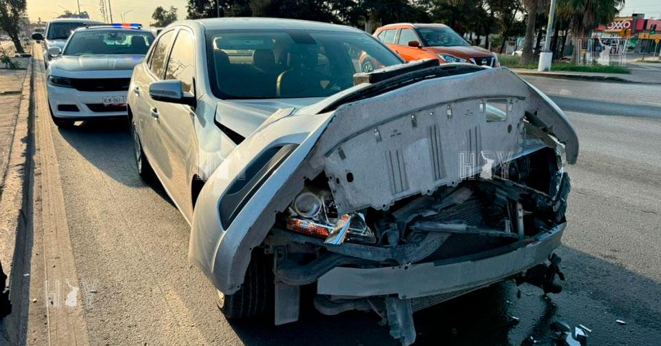 Hoy Tamaulipas - Tamaulipas Choca maestra en Matamoros y sale lesionada