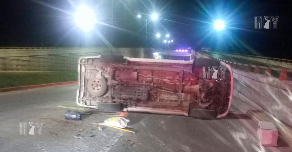 Hoy Tamaulipas - Accidente en Tamaulipas Aparatosa volcadura de ...