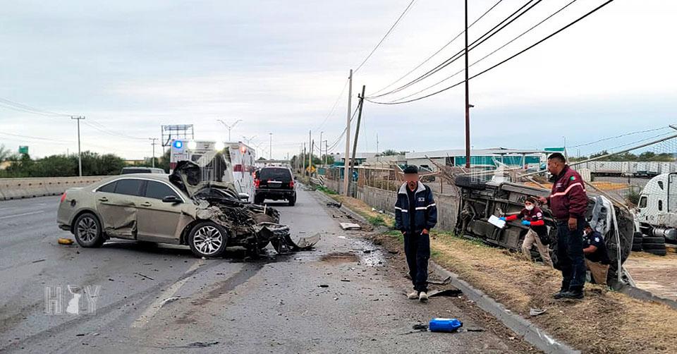 Hoy Tamaulipas - Accidente en Tamaulipas Sobrevive a brutal choque con ...