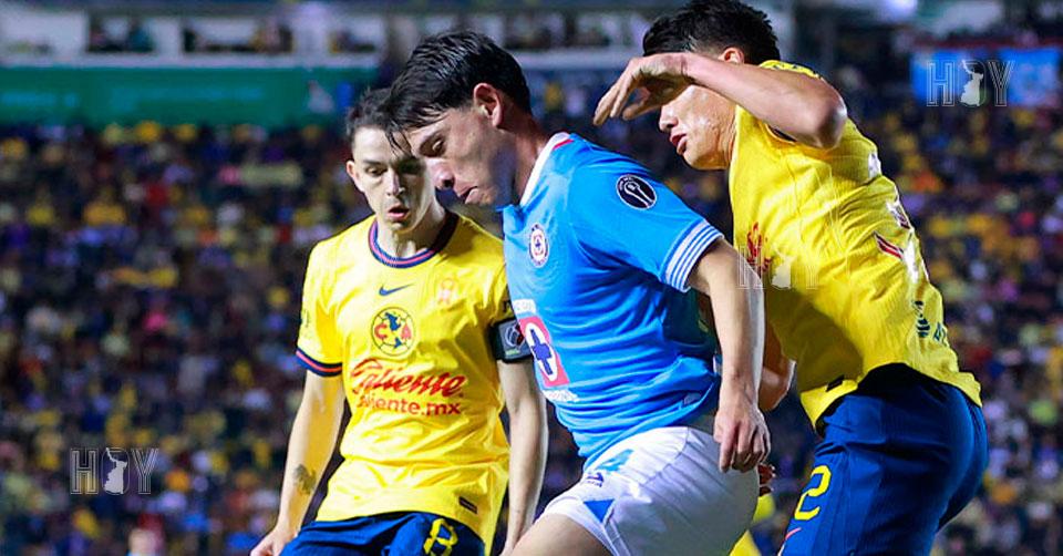 Hoy Tamaulipas - Deportes en Mexico America y Cruz Azul empatan en la ...