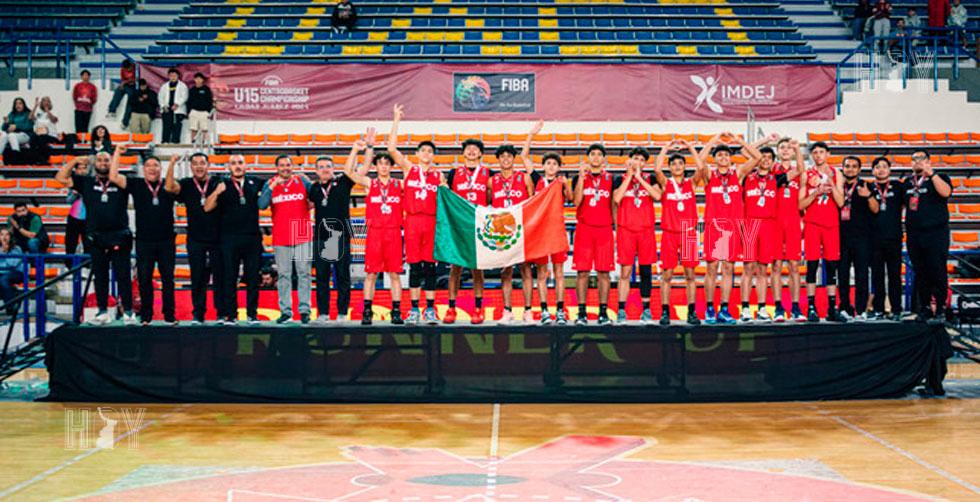 Hoy Tamaulipas - Mexico cierra Campeonato Centrobasket Varonil sub 15 ...