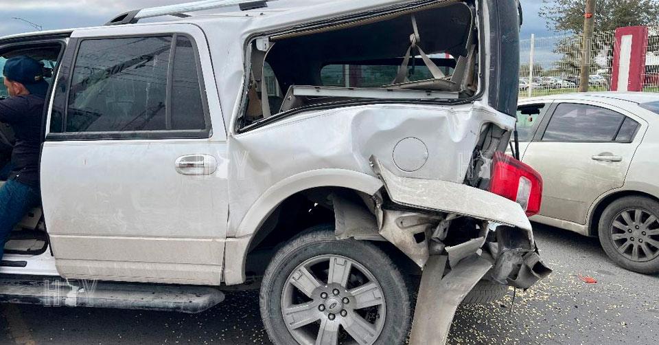 Hoy Tamaulipas - Tamaulipas Conductora acaba herida tras ser chocada ...