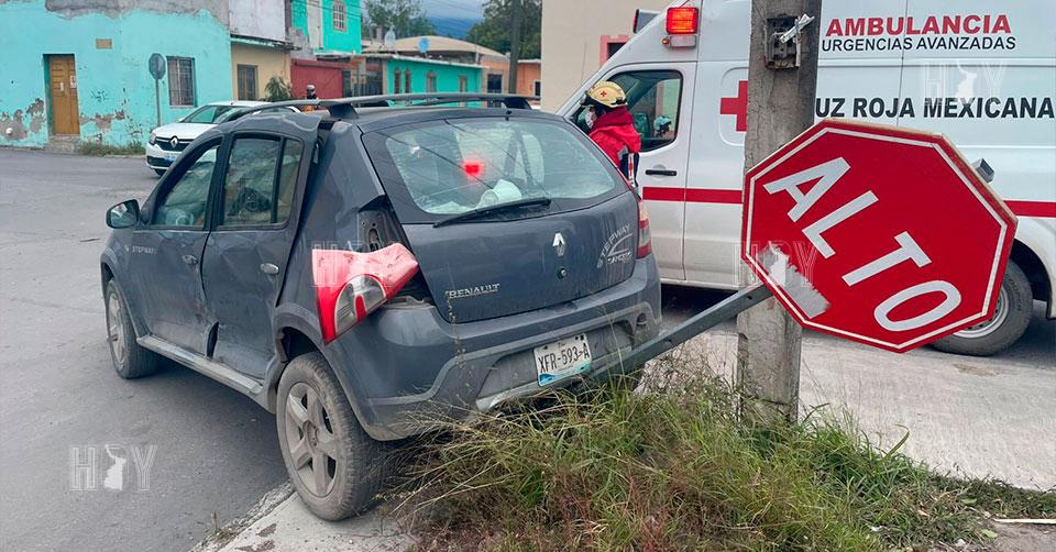 Hoy Tamaulipas - Accidente en Tamaulipas Conductor provoca choque y ...