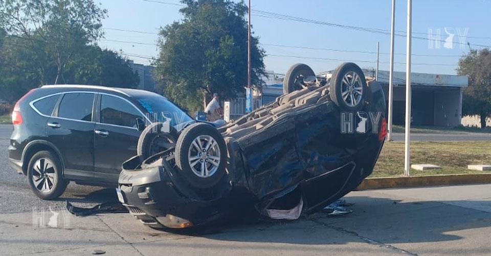 Hoy Tamaulipas - Accidente en Tamaulipas Choque y volcadura dejo un ...
