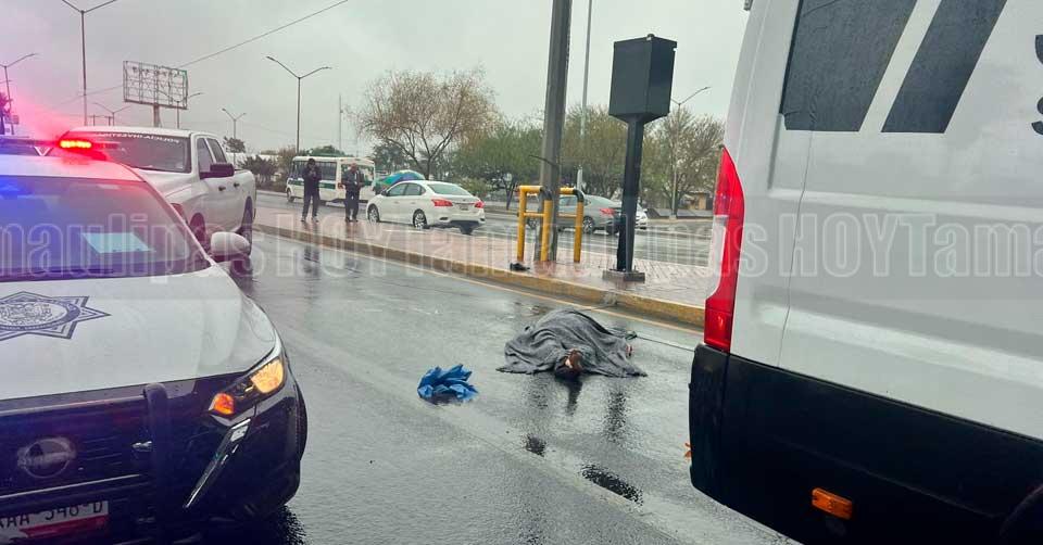 Hoy Tamaulipas - Tamaulipas Abuelito muere atropellado en transitado