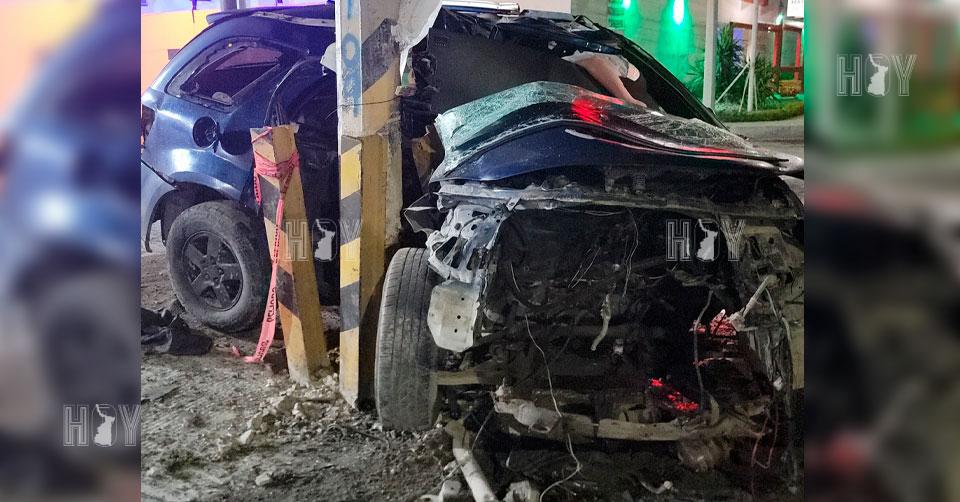 Hoy Tamaulipas - Accidentes en Tamaulipas Conductor se estrello con ...