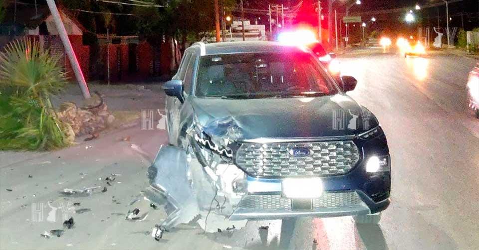 Hoy Tamaulipas - Accidente en Tamaulipas Conductor se estrella contra ...