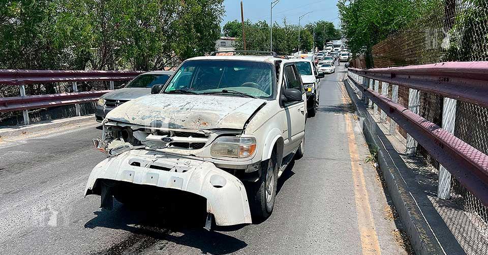 Hoy Tamaulipas - Accidente en Tamaulipas Doble choque por alcance en ...