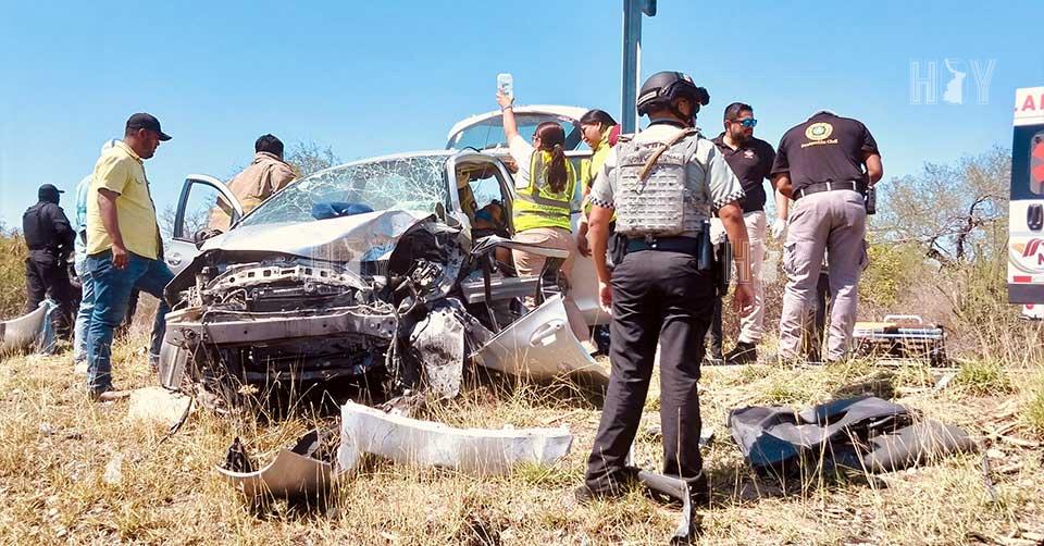 Hoy Tamaulipas - Accidente en Tamaulipas Choque frontal y volcadura ...