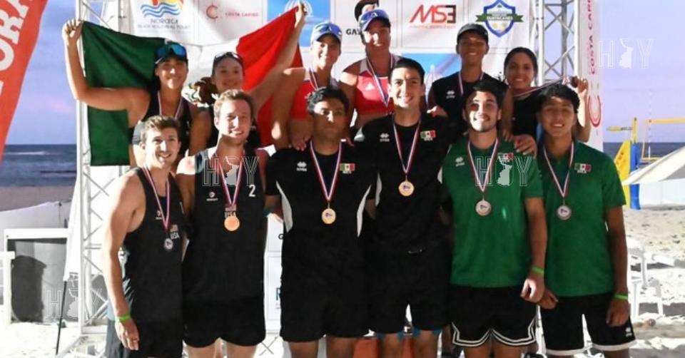 Hoy Tamaulipas - Mexico gana cuatro medallas en el Tour NORCECA de ...