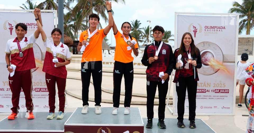 Hoy Tamaulipas - Triatlon de Tamaulipas suma ocho medallas en Olimpiada ...