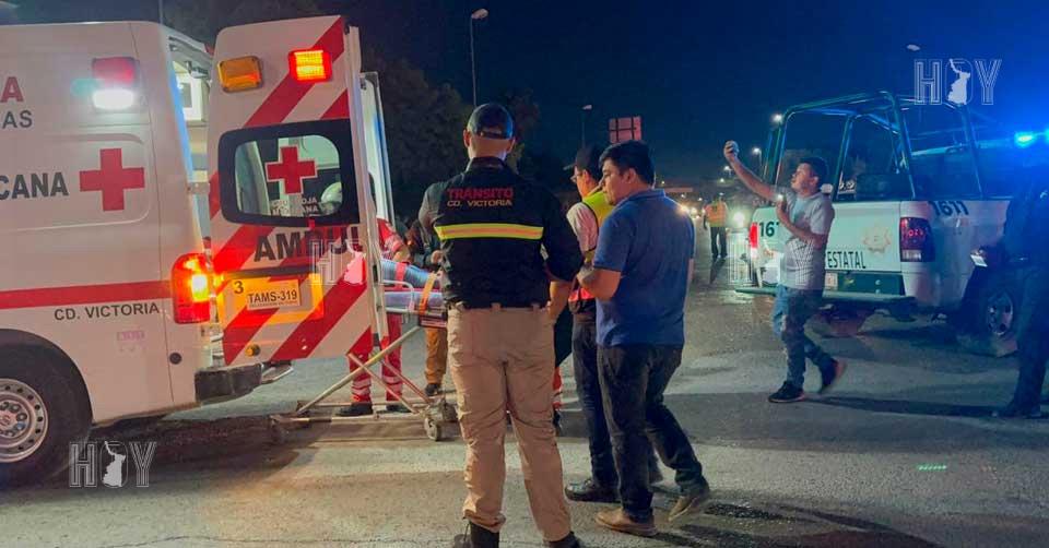 Hoy Tamaulipas - Accidentes en Tamaulipas Mujer lesionada tras choque ...