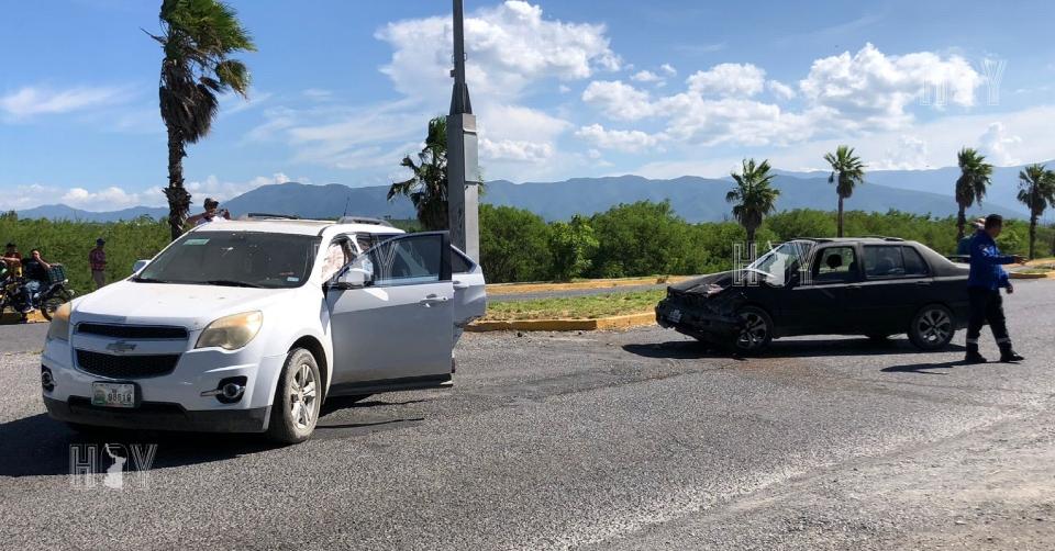 Hoy Tamaulipas - Mujer resulta herida en choque en Ciudad Victoria