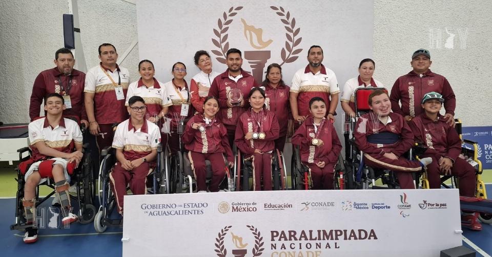 Hoy Tamaulipas - Tamaulipas brilla con 16 medallas en Paralimpiada ...