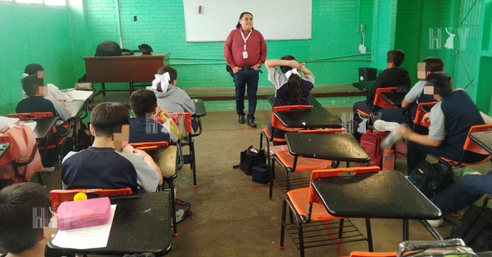 Hoy Tamaulipas - Previenen delitos en jovenes con platica sobre Ley ...