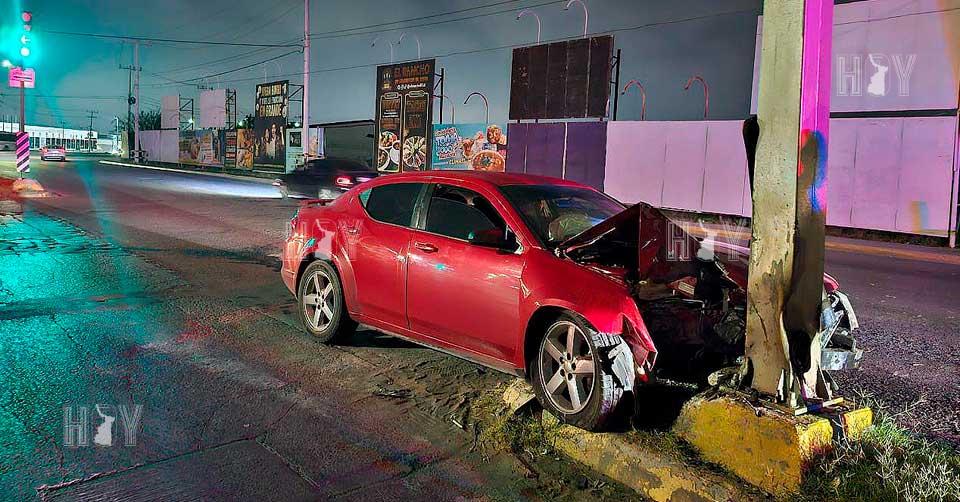 Hoy Tamaulipas - Tamaulipas Conductor acaba herido tras choque con ...