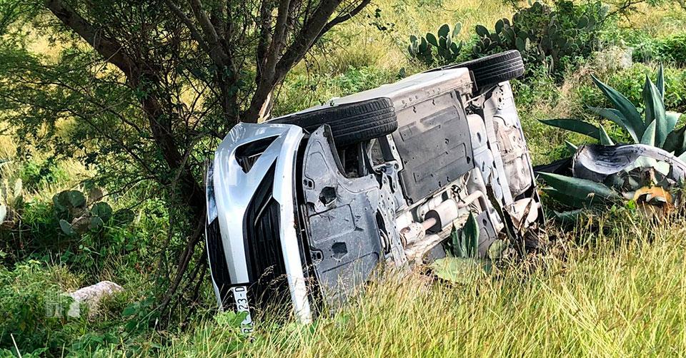 Hoy Tamaulipas - Accidente en Tamaulipas Tres lesionados dejo volcadura ...