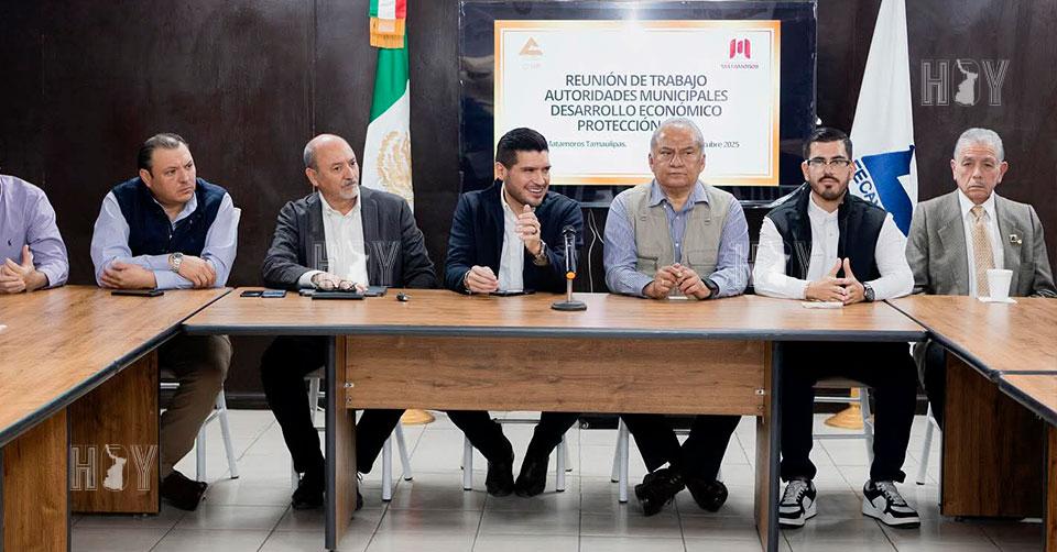 Hoy Tamaulipas - Tamaulipas Beto Granados se reune con miembros de la ...