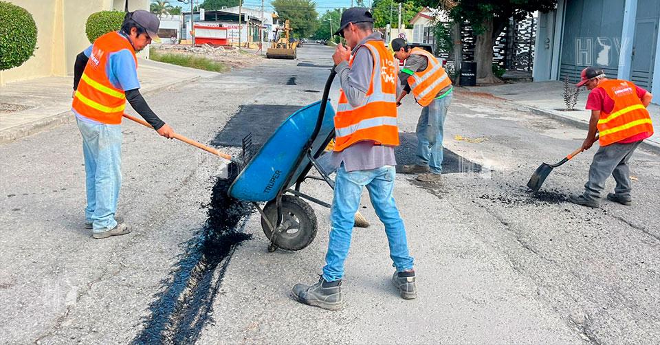 Hoy Tamaulipas - Tamaulipas Municipio de Victoria aplica plan de bacheo ...