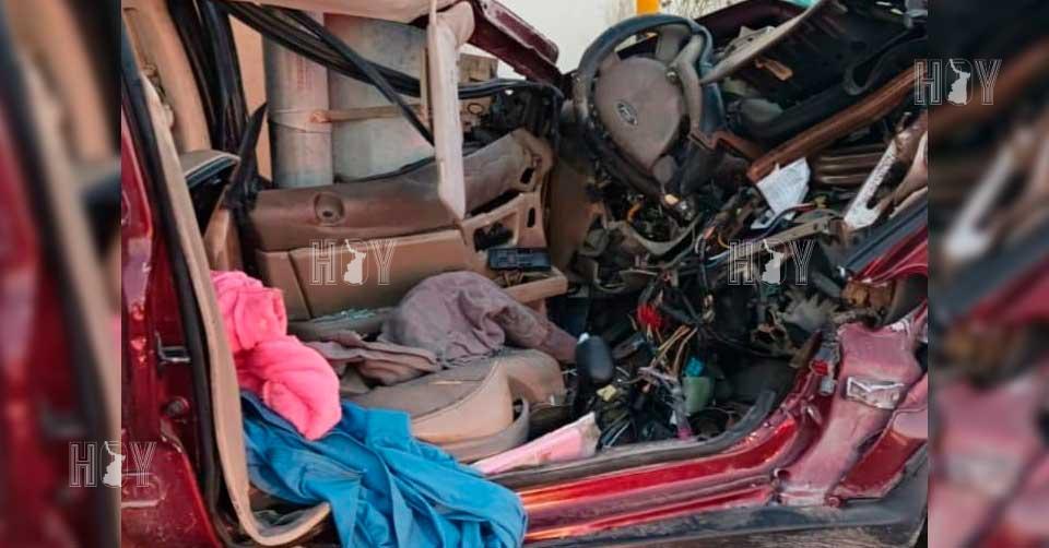 Hoy Tamaulipas - Joven grave tras chocar contra un poste en Reynosa