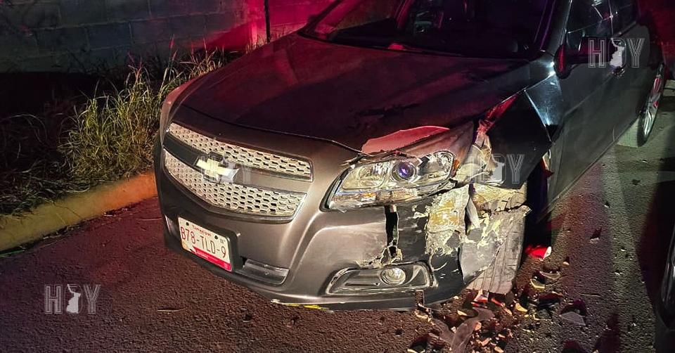 Hoy Tamaulipas - Conductor ebrio choca contra dos vehiculos ...