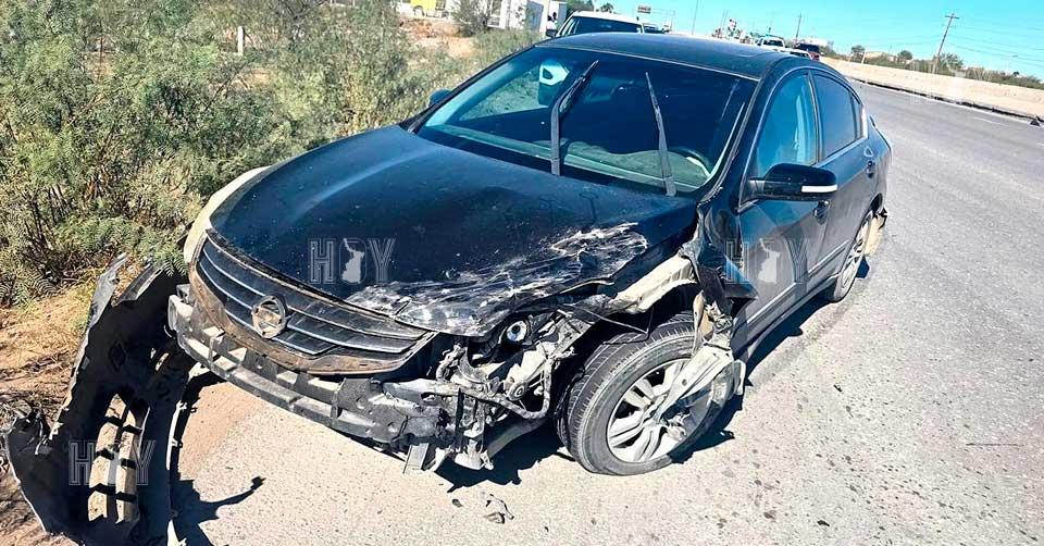 Hoy Tamaulipas - Tamaulipas Ebrio deja su camioneta tras chocar en ...