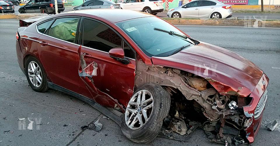 Hoy Tamaulipas - Accidente en Tamaulipas Destroza con su vehiculo ...