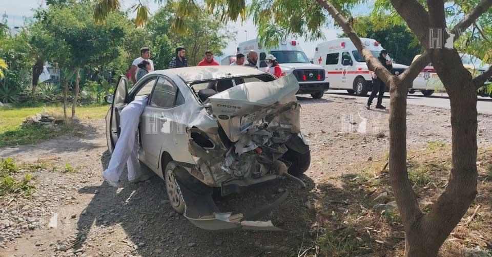Hoy Tamaulipas - Tamaulipas Choque por alcance dejo 2 lesionados en el ...