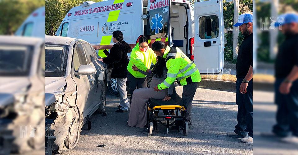 Hoy Tamaulipas - Accidente en Tamaulipas Choque multiple dejo una mujer ...