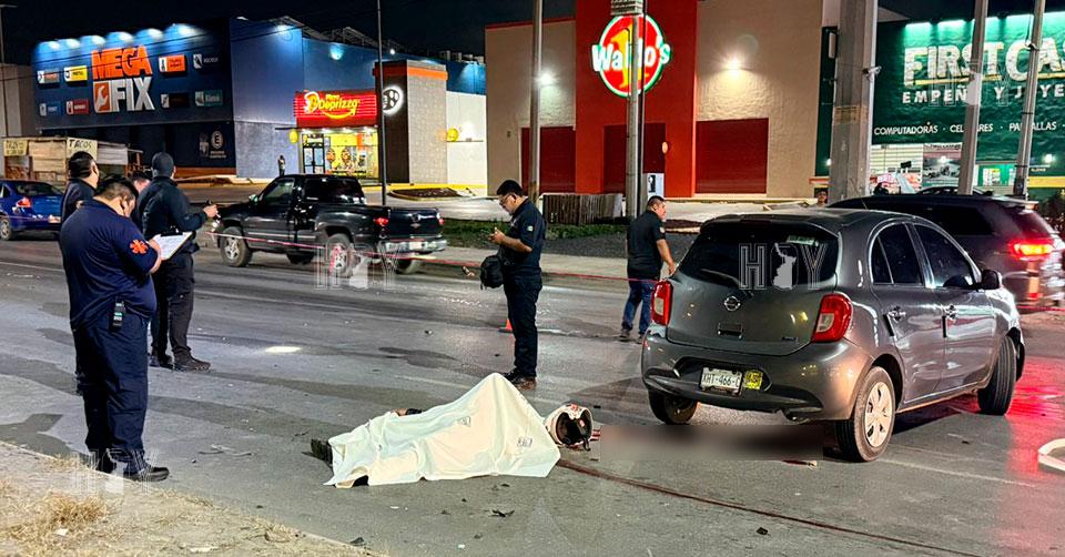 Hoy Tamaulipas - Accidente en Tamaulipas Muere motociclista tras fuerte ...