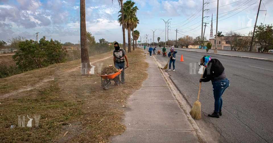 Hoy Tamaulipas - Refuerzan labores de limpieza en colonias avenidas y ...