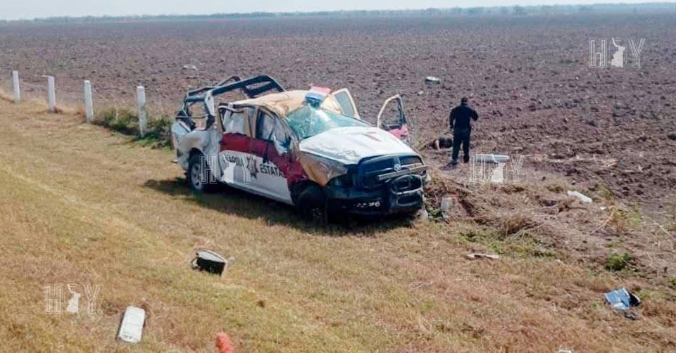 Hoy Tamaulipas - Tamaulipas Patrulla de la Guardia Estatal vuelca en la ...